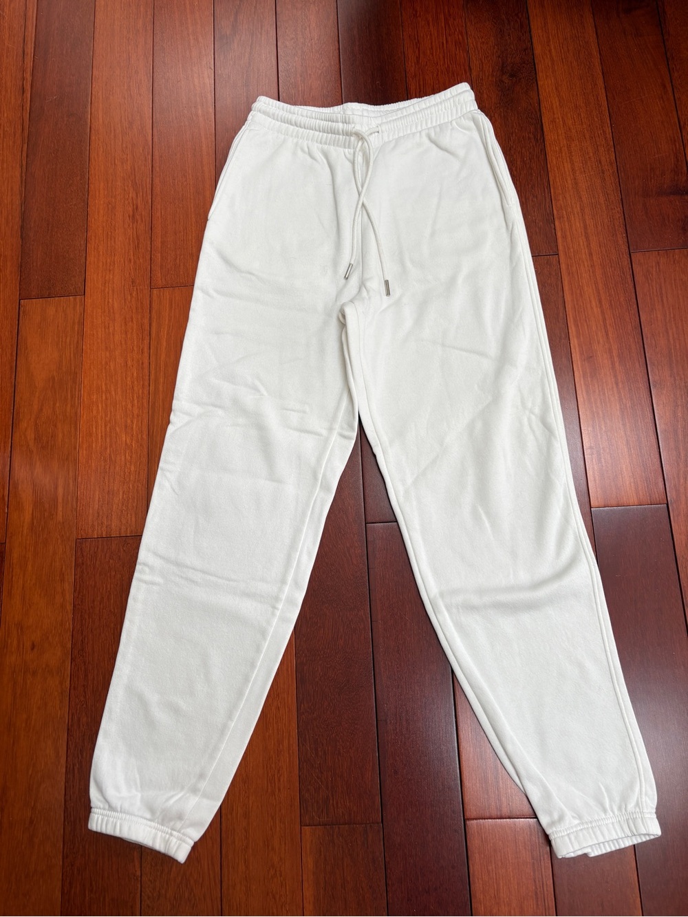 H&M Women's White Track Jogger Pants